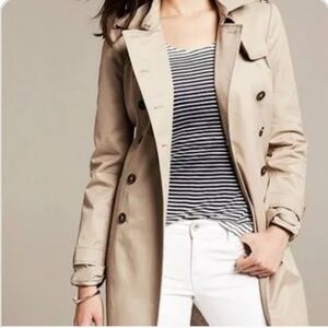 Banana Republic Classic Beige Trench Coat